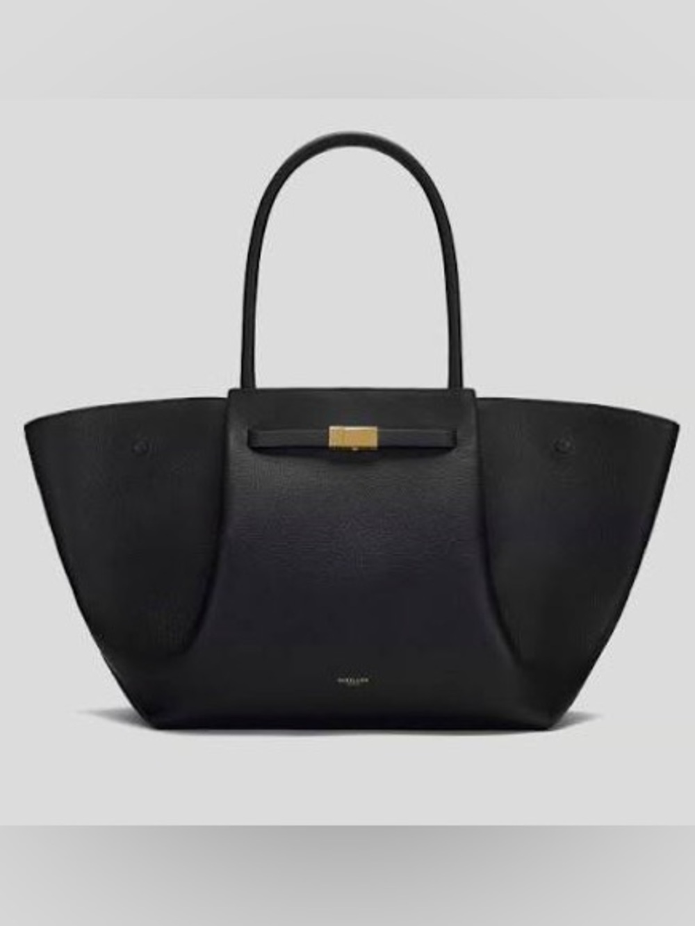 DeMellier New York Black Leather Tote